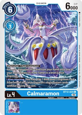 Calmaramon card image
