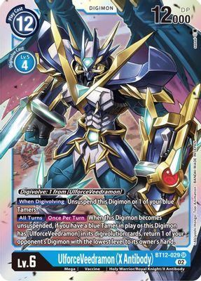 UlforceVeedramon (X Antibody) card image
