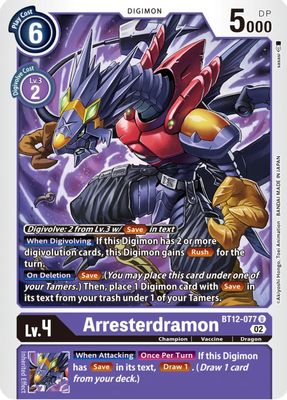 Arresterdramon card image