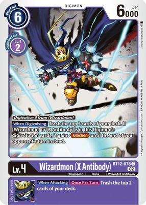 Wizardmon (X Antibody) card image