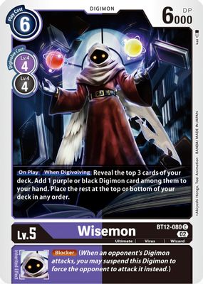 Wisemon card image