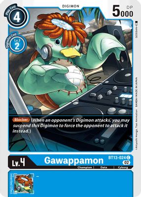 Gawappamon card image
