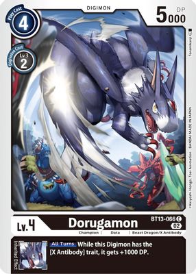 Dorugamon card image