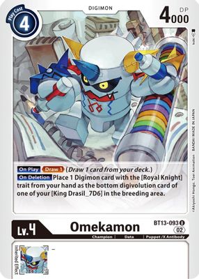 Omekamon card image