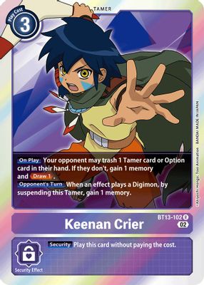 Keenan Crier card image