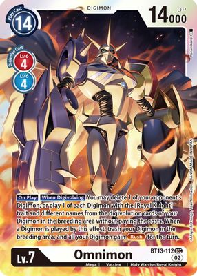 Omnimon card image