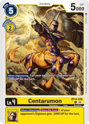Centarumon card image