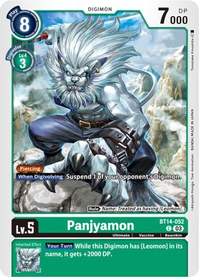 Panjyamon card image