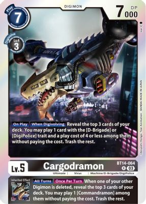 Cargodramon card image
