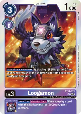 Loogamon card image