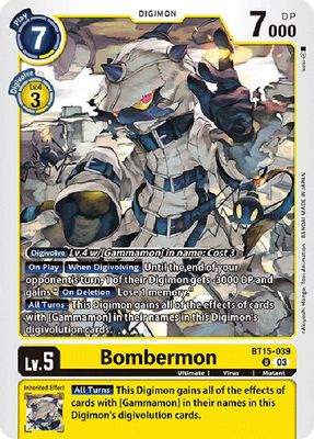Bombermon card image