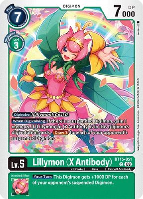 Lillymon (X Antibody) card image