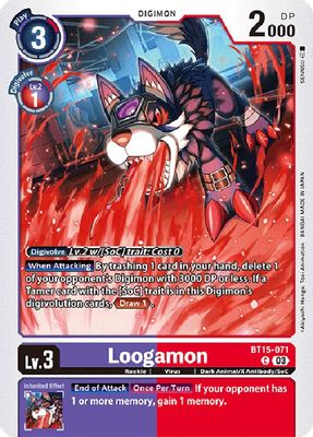 Loogamon card image