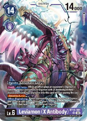Leviamon (X Antibody) card image