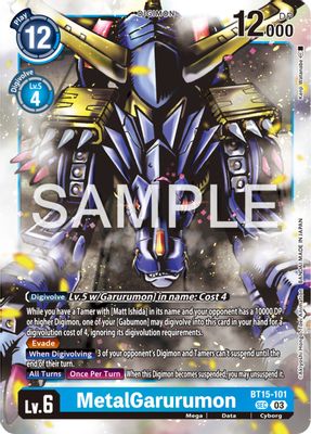 MetalGarurumon card image