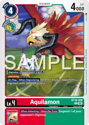 Aquilamon card image
