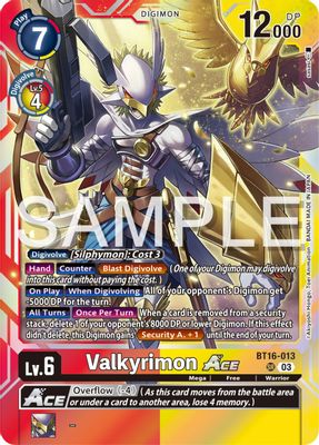 Valkyrimon ACE card image