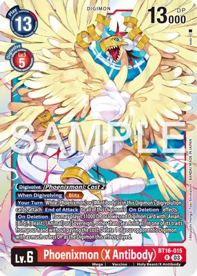 Phoenixmon (X Antibody) card image