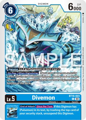Divemon card image