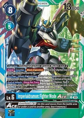 Imperialdramon: Fighter Mode ACE card image