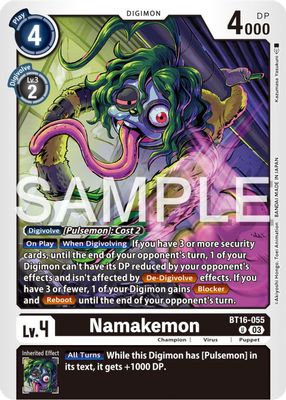 Namakemon card image