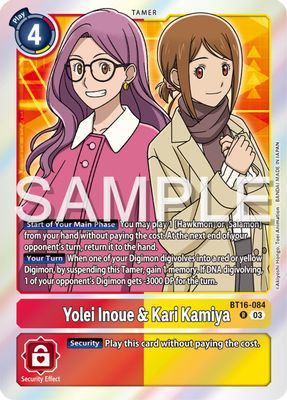 Yolei Inoue & Kari Kamiya card image
