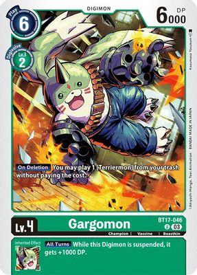 Gargomon card image