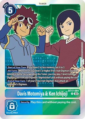 Davis Motomiya & Ken Ichijoji card image