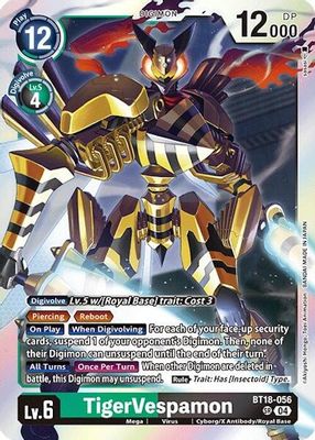TigerVespamon card image