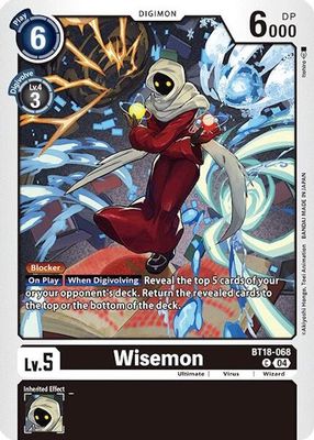 Wisemon card image