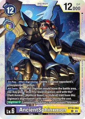 AncientSphinxmon card image