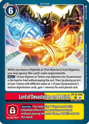 Lord of Devastation and Rebirth card image