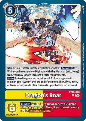 Dragon's Roar card image