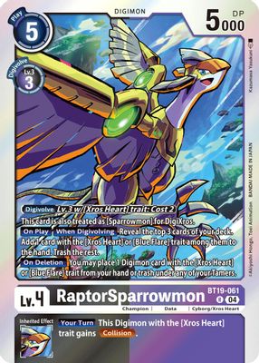 RaptorSparrowmon card image