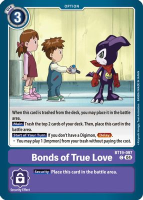 Bonds of True Love card image