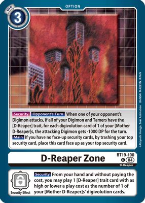 D-Reaper Zone card image