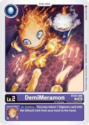 DemiMeramon card image