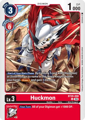 Huckmon card image