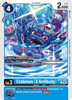 Crabmon (X Antibody) card image