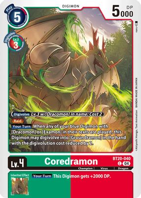 Coredramon card image