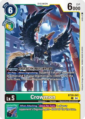 Crowmon card image