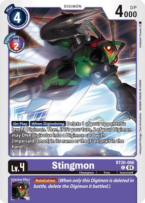 Stingmon card image