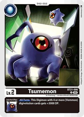 Tsumemon card image