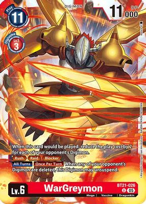 WarGreymon card image