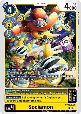 Sociamon card image