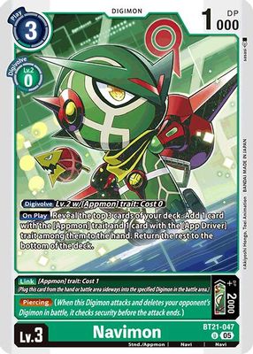 Navimon card image