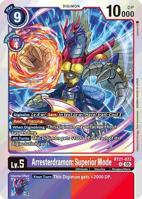 Arresterdramon: Superior Mode card image