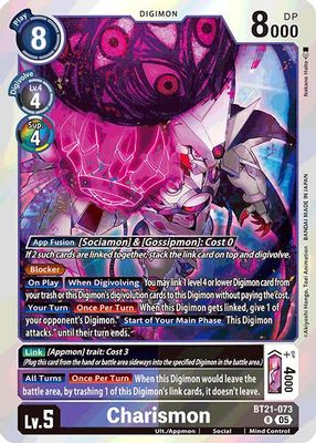Charismon card image