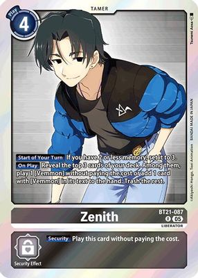 Zenith card image