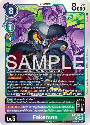 Fakemon card image